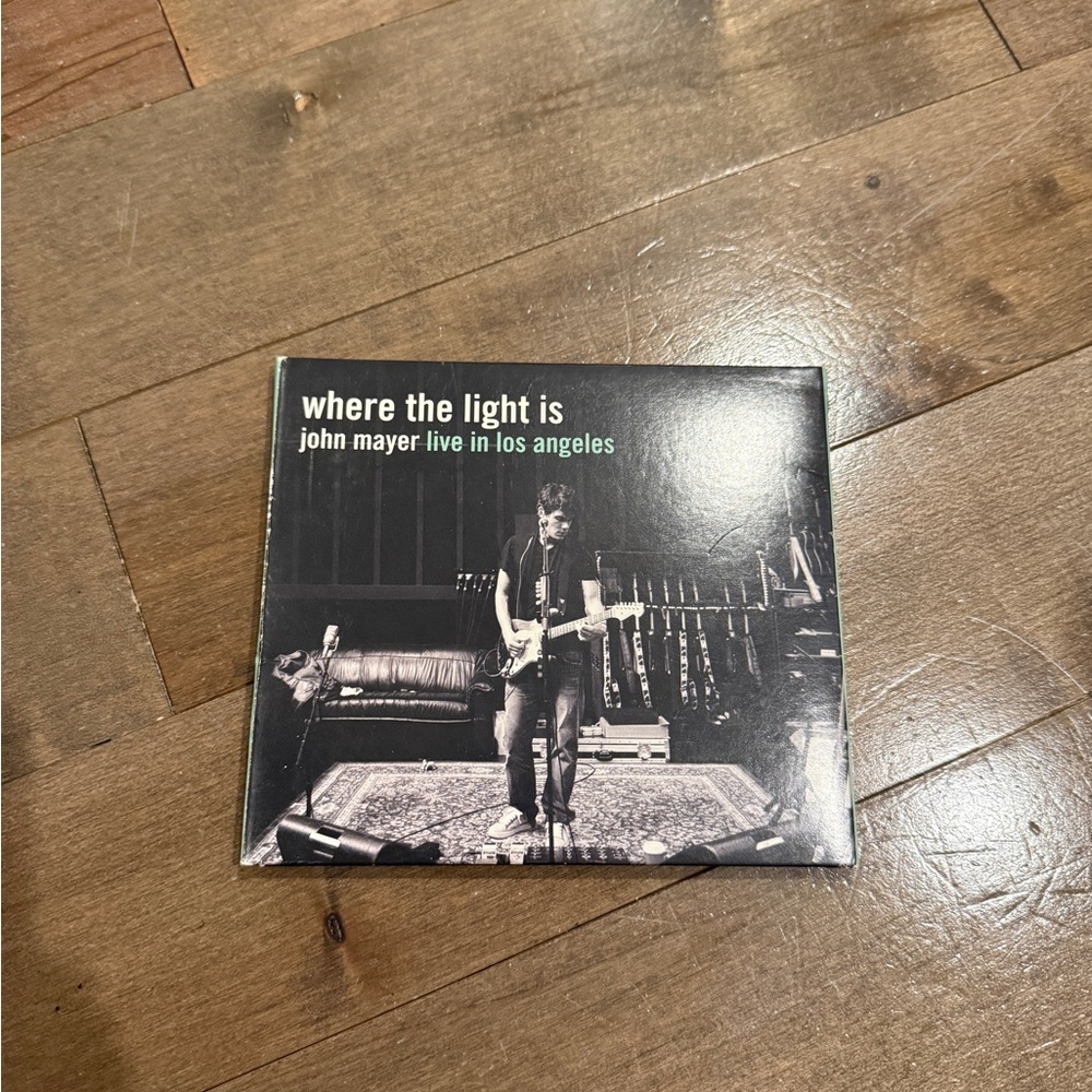 John Mayer Where the Light Is — Live in Los Angeles CD (Black)